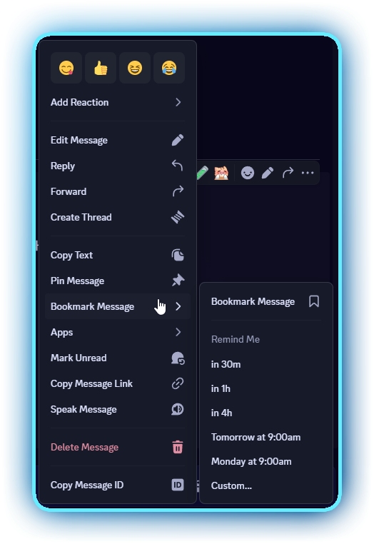 Bookmark Message